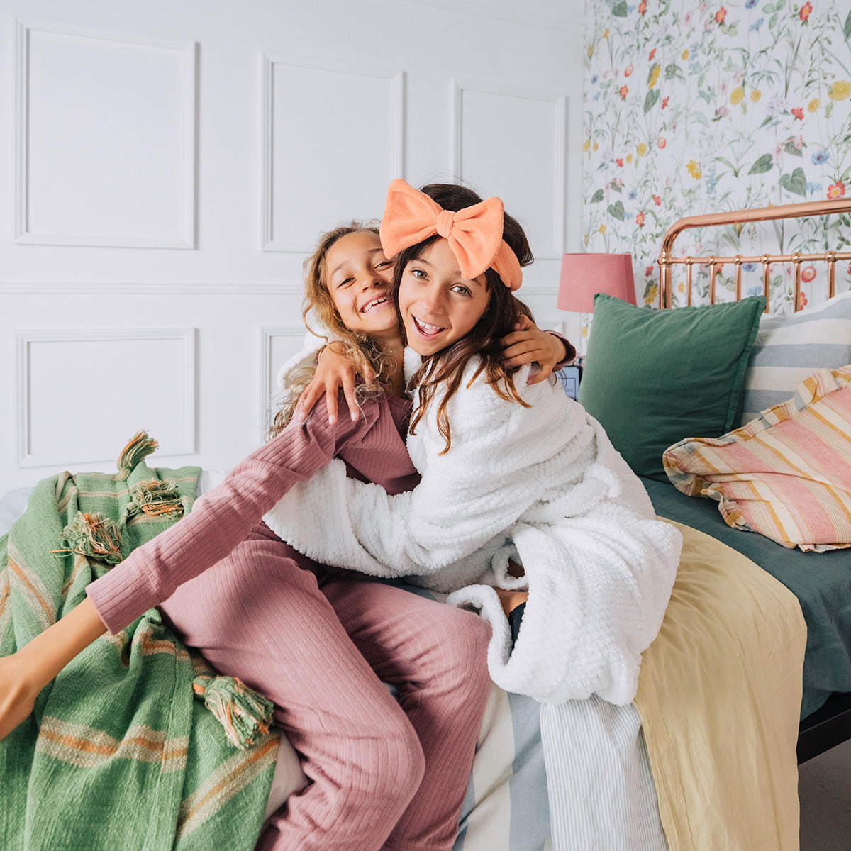 Incy Interiors Eden Queen Bed - Rose Gold